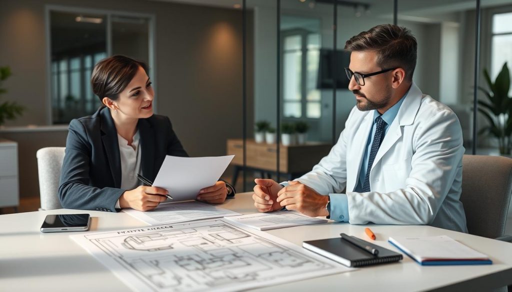 Beratungsgespräch zur Gründung einer Zahnarztpraxis Beratungsgespräch zur Gründung einer Zahnarztpraxis